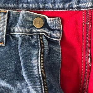 Vintage fleece lined LL Bean Mom Jeans